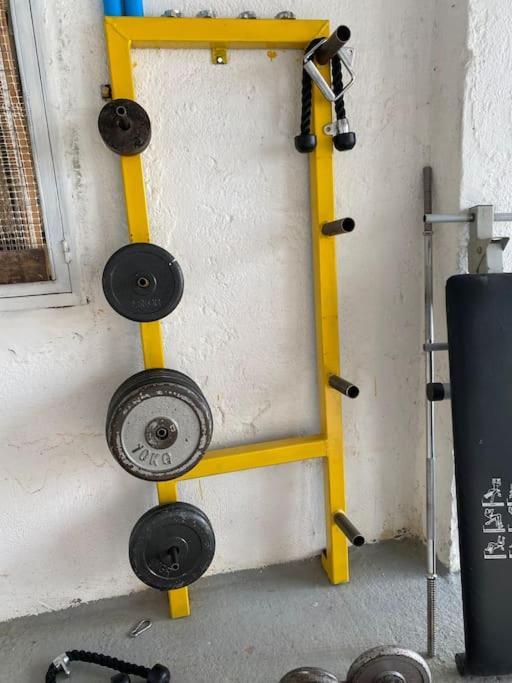 Ground Floor With Gym & Yard In Paggaio Διαμέρισμα *